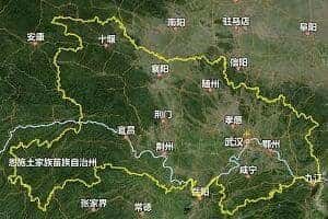 湖北省地图