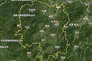 湖南省地图