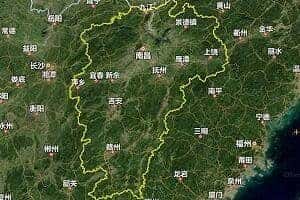 江西省地图