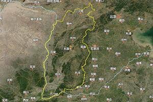 山西省地图
