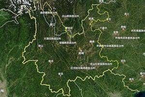 云南省地图