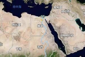 埃及地图