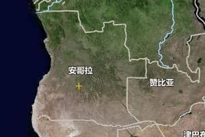 安哥拉地图