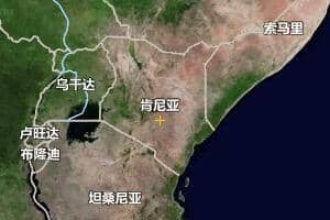 肯尼亚地图