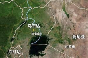 乌干达地图