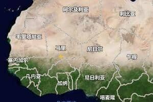 马里地图