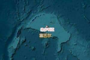 塞舌尔地图