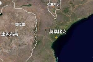 莫桑比克地图