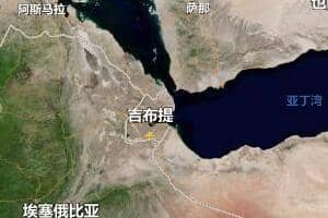 吉布提地图