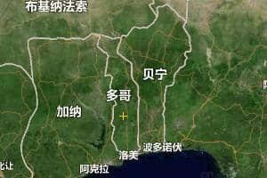 多哥地图