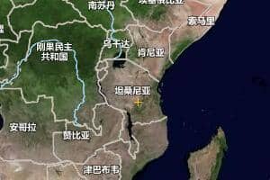 坦桑尼亚地图