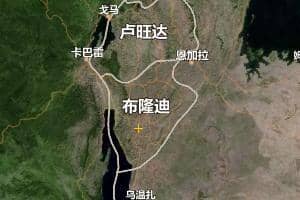 布隆迪地图