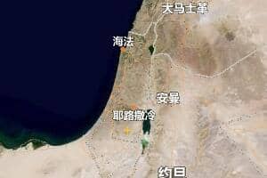以色列地图