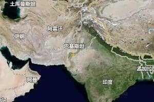 巴基斯坦地图