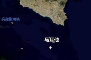 马耳他地图