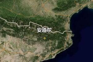 安道尔地图