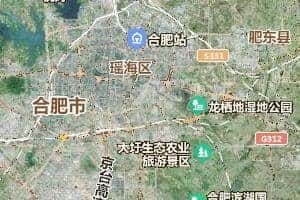 合肥市地图