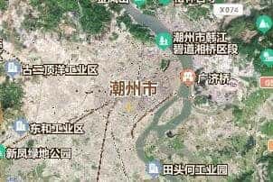 潮州市地图