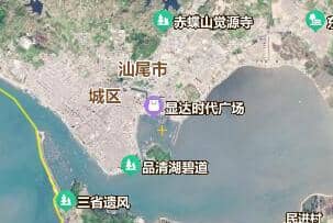汕尾市地图