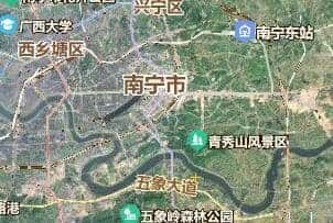 南宁市地图