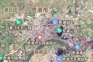 贵港市地图