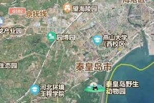 秦皇岛市地图