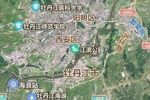 牡丹江市地图