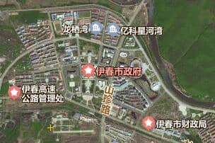 伊春市地图