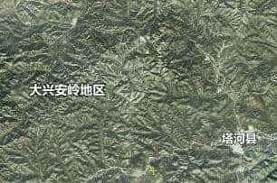 大兴安岭地区地图