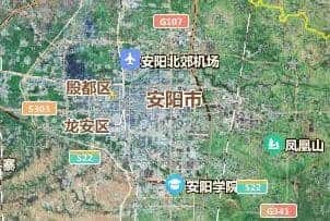安阳市地图