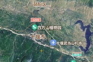 十堰市地图