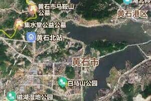 黄石市地图