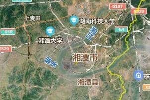 湘潭市地图