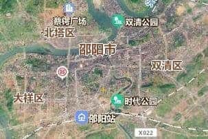 邵阳市地图