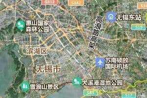 无锡市地图