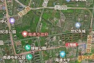 南通市地图