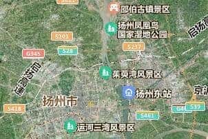 扬州市地图