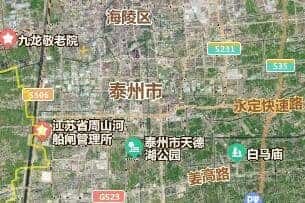 泰州市地图