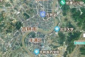 吉林市地图