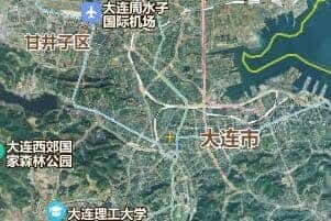 大连市地图
