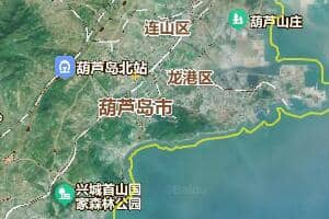 葫芦岛市地图