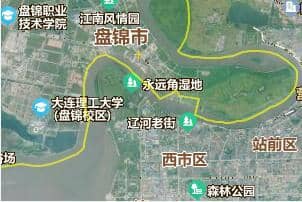 盘锦市地图