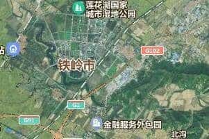 铁岭市地图