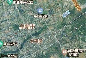 阜新市地图