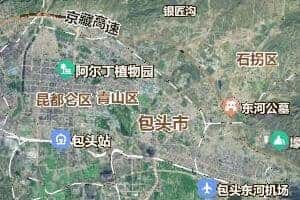 包头市地图