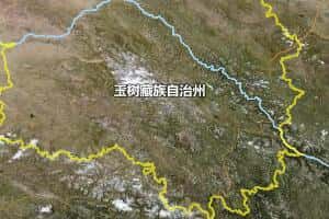 玉树州地图