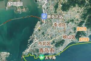 青岛市地图