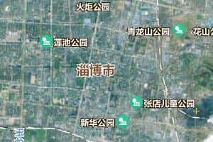 淄博市地图