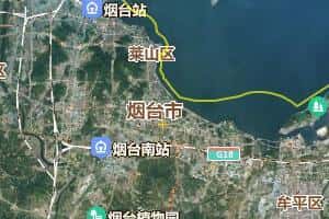 烟台市地图