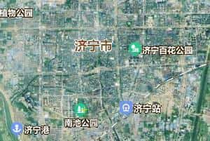 济宁市地图